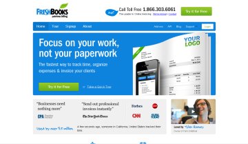 freshbooks screenshot