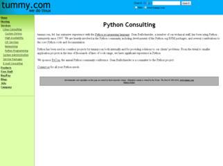 Tummy Python consulting